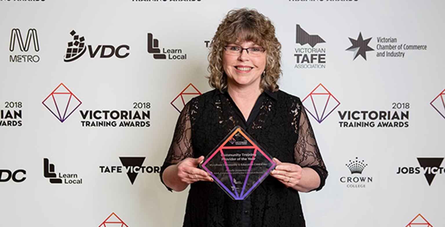 Jennie Barrera - 2018 Lynne Kosky Award recipient