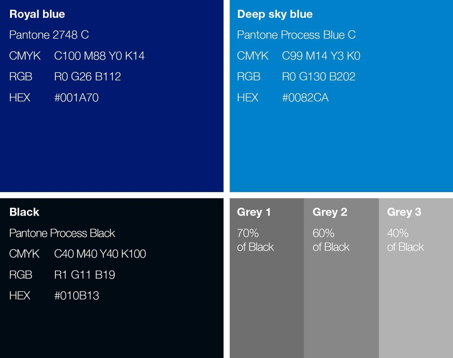 Learn Local primary brand colours