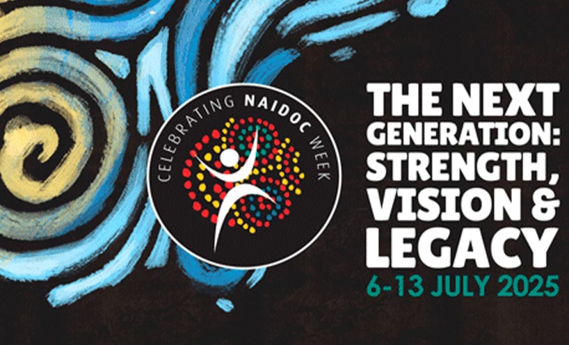 NAIDOC week logo 6-13 July 2025 
