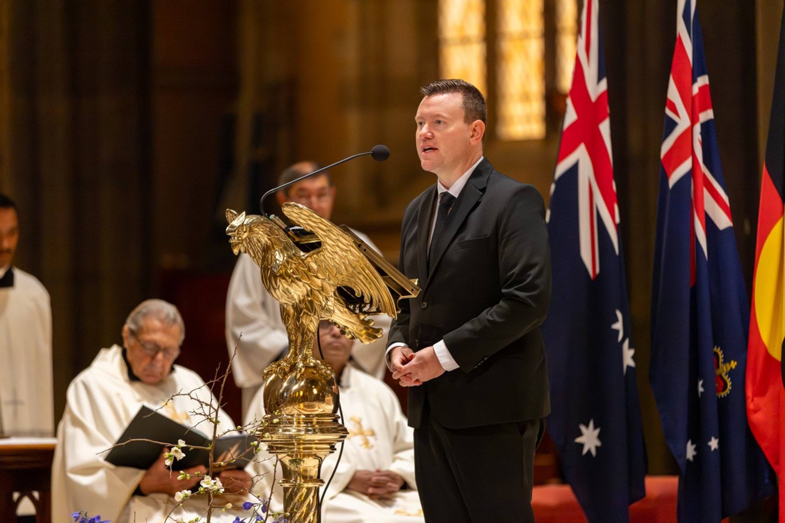 State Funeral Service for The Hon Brian Dixon - Mr Tim Richardson MP