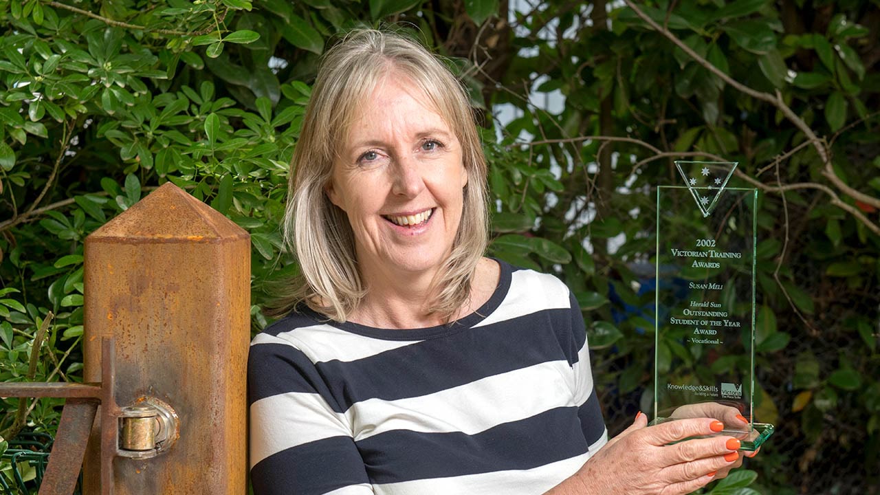 Sue Meli - Victorian Training Awards 2002 Vocational Student of the Year