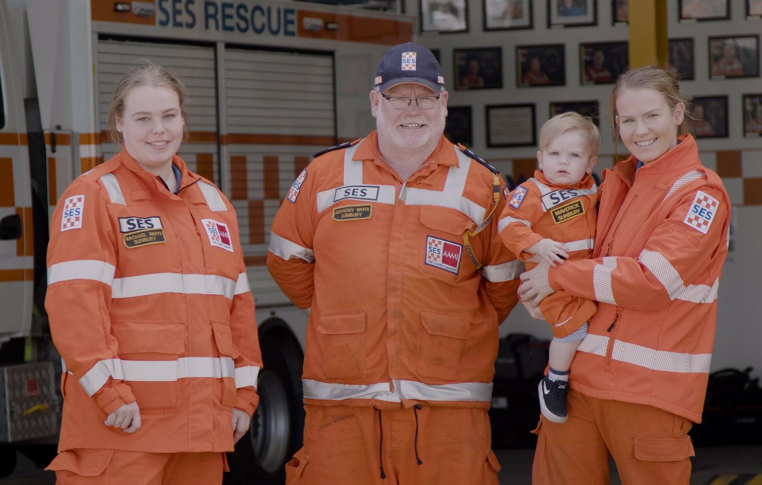 Anthony and family from SES
