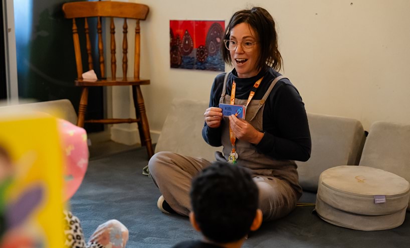 Emma Fulton, early childhood teacher at Connie Benn Early Learning Centre.