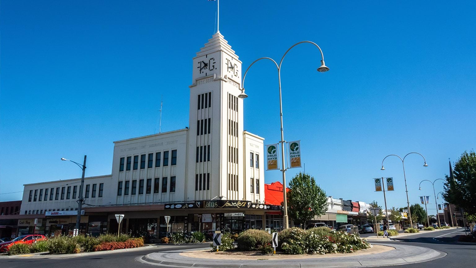 Street scene of Horsham regional city Street scene of Horsham regional city